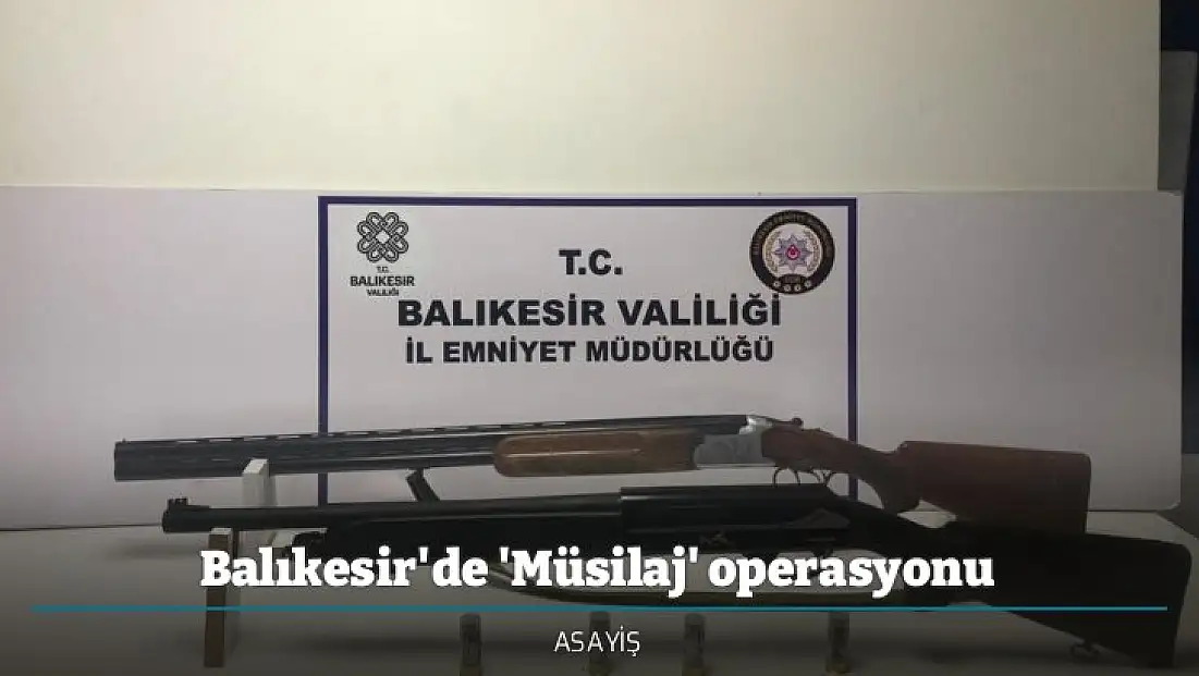 Balıkesir'de 'Müsilaj' operasyonu