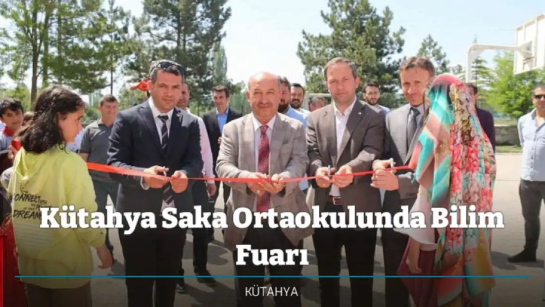 Kütahya Saka Ortaokulunda Bilim Fuarı