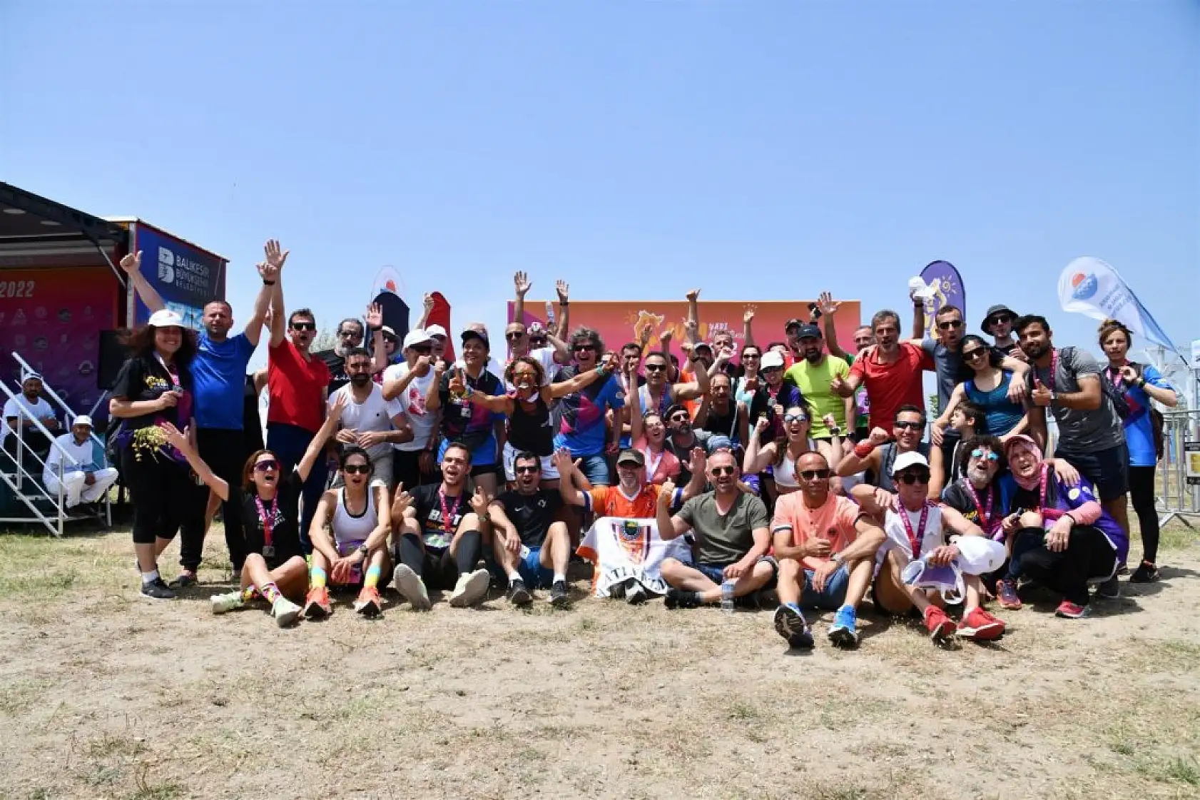 Avşa'da temiz bir Marmara için koştular