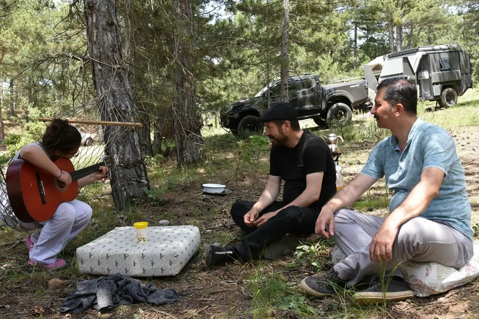 Sındırgı kamp ve karavan festivali doğaseverleri bir araya getirdi