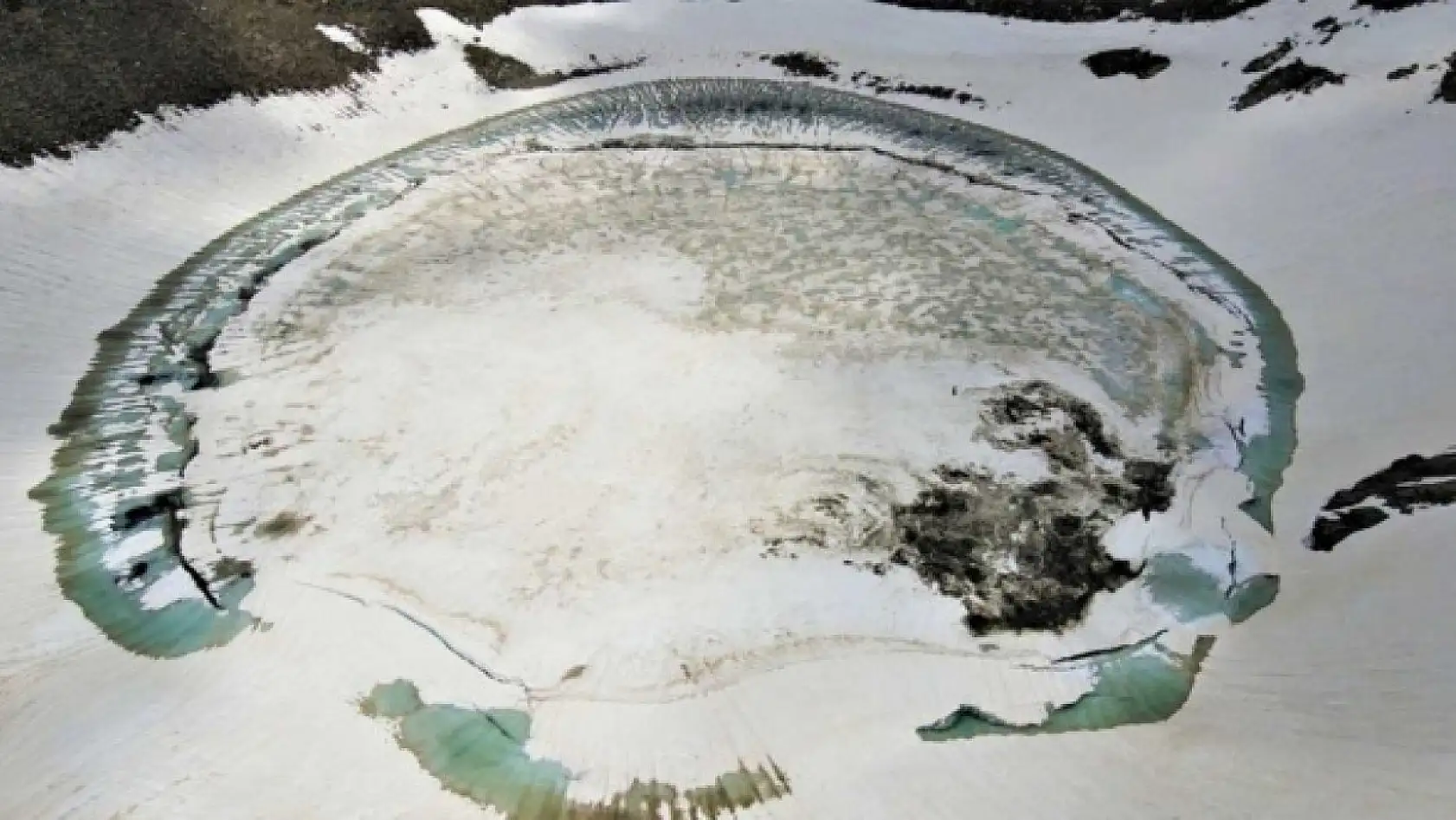 Uludağ'ın zirvesinde görsel şölen