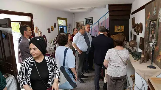 500 eserlik el sanatları sergisi açıldı