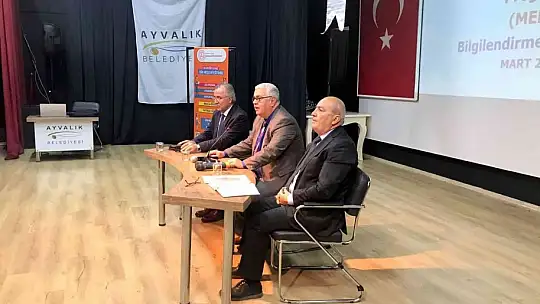 Ayvalık'ta MEMP çalışmaları esnaflarla sürdü