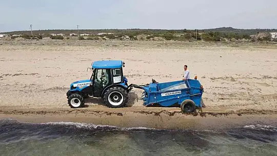 Ayvalık'ta sahiller turizm sezonuna hazırlanıyor