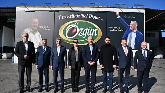 Bakan Soylu zeytinin zeytinyağına ait serüveni izledi