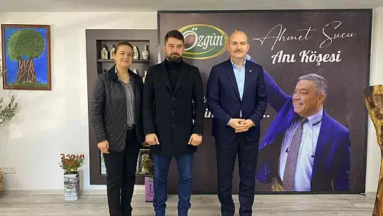 Bakan Soylu zeytinin zeytinyağına ait serüveni izledi