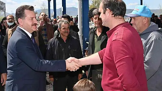 Balıkesir Büyükşehir'den yerli üreticiye damızlık koç desteği