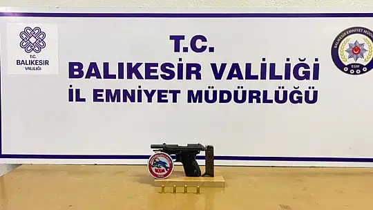 Balıkesir'de huzur operasyonu: 49 gözaltı