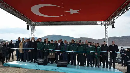 Balıkesir'de yapımı tamamlanan tesislerin açılışı yapıldı