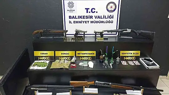 Balıkesir emniyetinden büyük operasyon