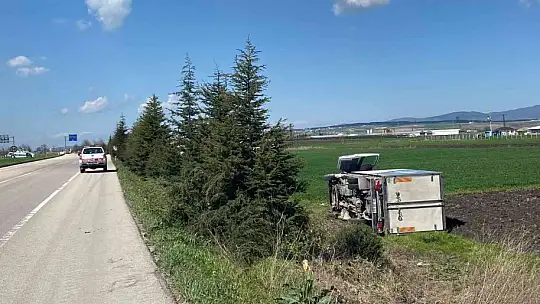 Bandırma'da trafik kazasında bir kişi yaralandı