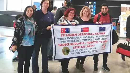 Bandırma'nın AB projesi kabul olan ilk ortaokulu oldu