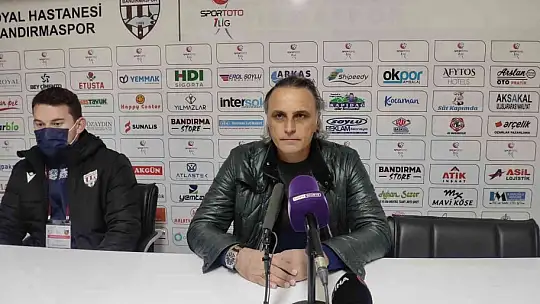 Bandırmaspor - İstanbulspor maçın ardından