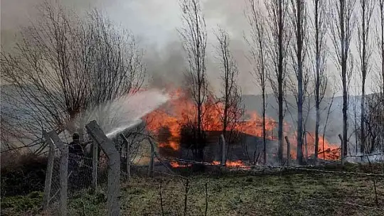 Bigadiç'te iki ayrı yangın