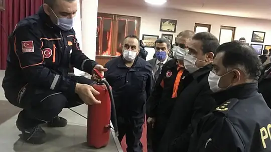 Burhaniye'de Afet Eğitimi Toplantıları yapıldı