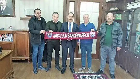 Kaymakam Aksakal'dan Bandırmaspor'a destek sözü