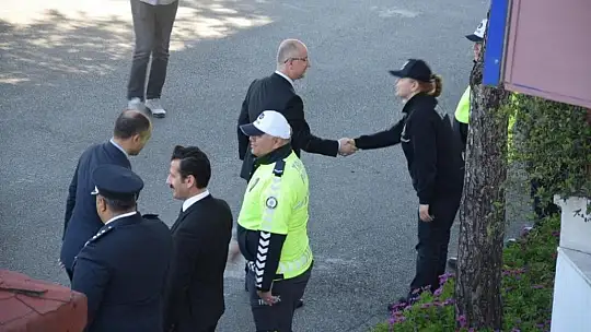 Kaymakam Yaman'dan Ayvalık Polisi'ne ziyaret