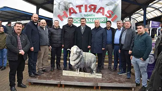 Koçlar Gönen'de panayırda boy gösterdi