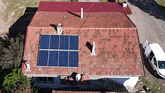 Orman köylülerine güneşten elektrik desteği