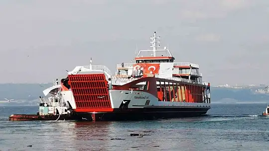 Ro-Ro gemisi 'Tekirdağ 59' denize indi