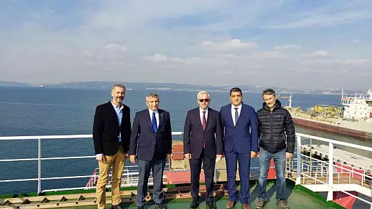 Ro-Ro gemisi 'Tekirdağ 59' denize indi