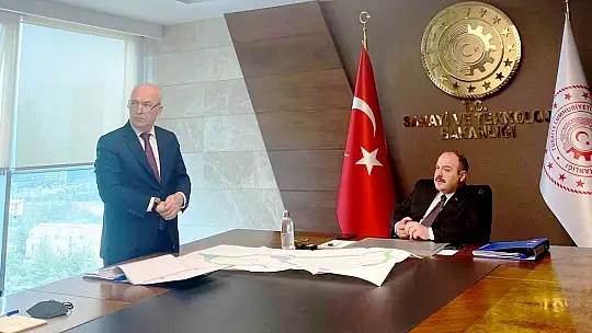 Sanayi ve Teknoloji Bakanlığında gündem Dursunbey OSB