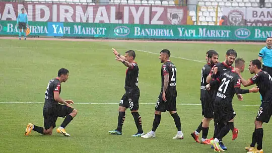 Spor Toto 1. Lig: Bandırmaspor: 1 - Gençlerbirliği: 2
