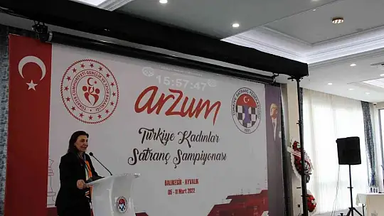 Türkiye Kadınlar Satranç Şampiyonası başladı
